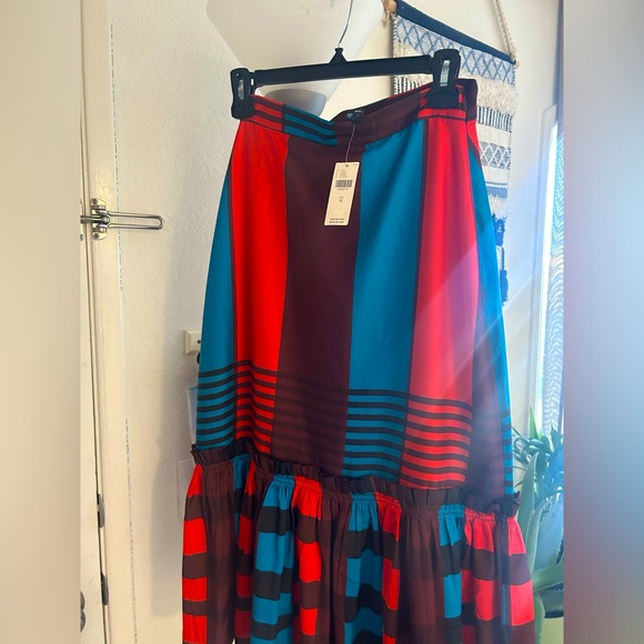 Eva Franco Silk Skirt - Picture 1 of 2